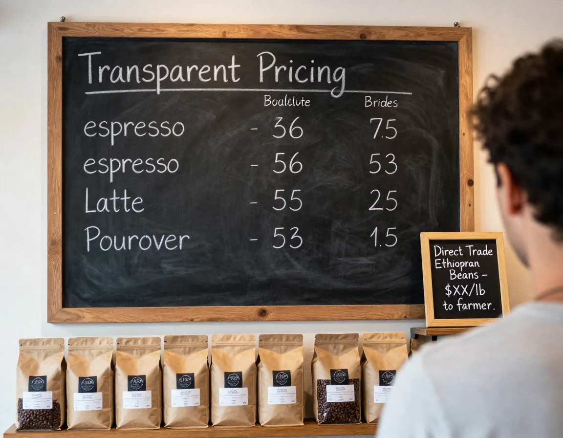 Implement transparent pricing that builds trust with customer communication