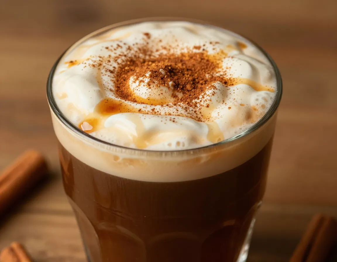 Cinnamon dolce vanilla sweet cream nitro cold brew spices