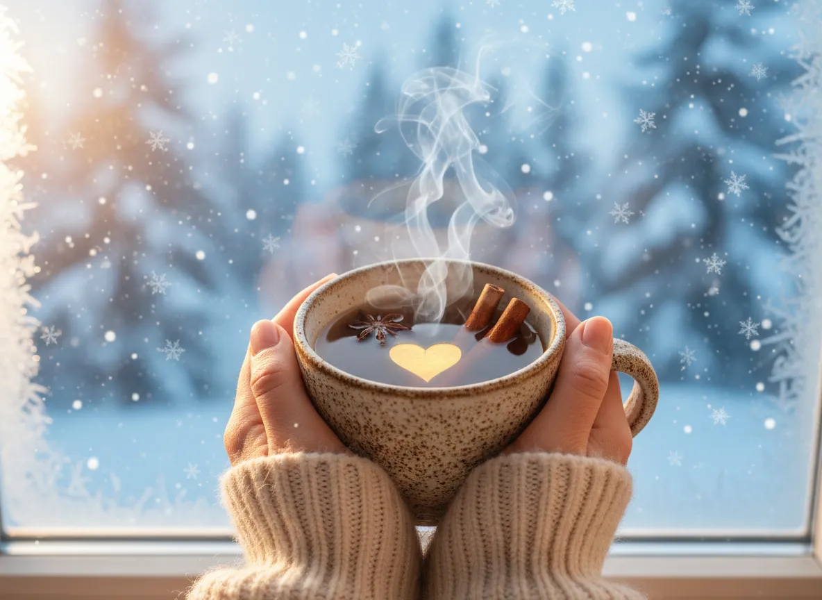 Heart health cardiovascular support cinnamon tea cold weather cholesterol benefit