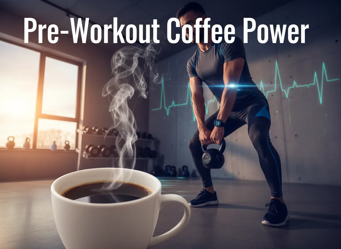 Pre workout coffee science fitness energy strength focus athlete