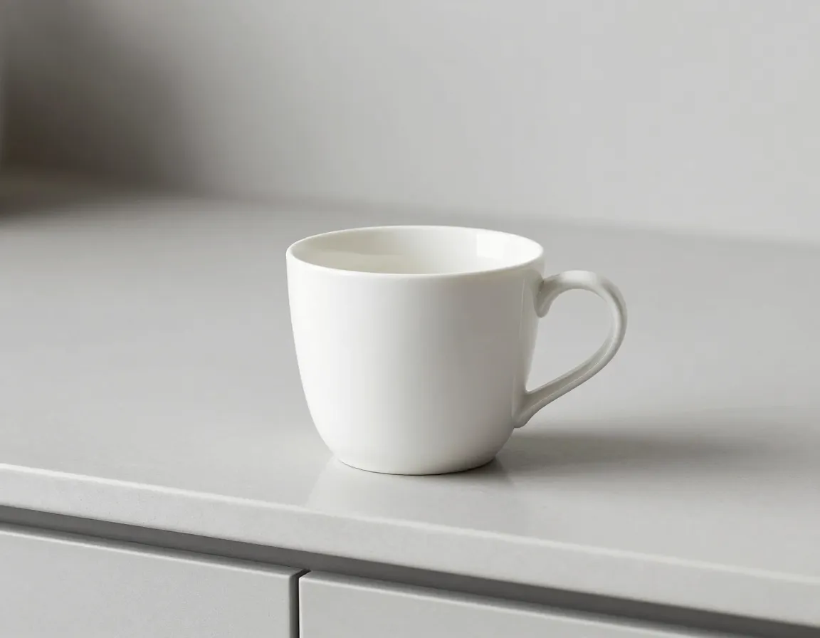 Fellow monty double wall ceramic milk art cup modern kitchen