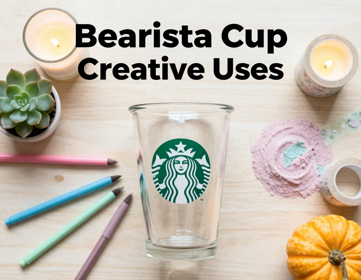 Bear cup creative uses home organization diy decor