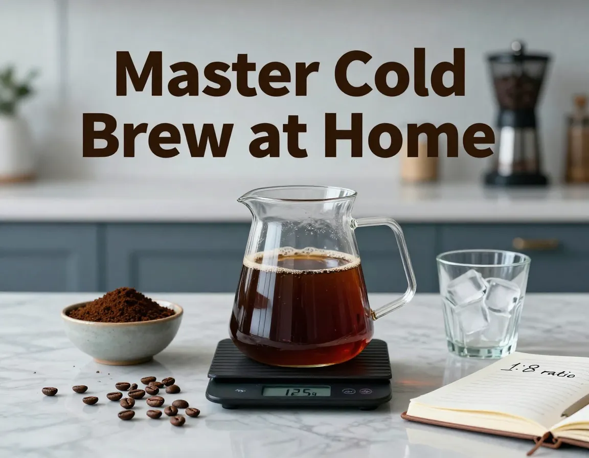 Home cold brew barista kitchen equipment precision tools