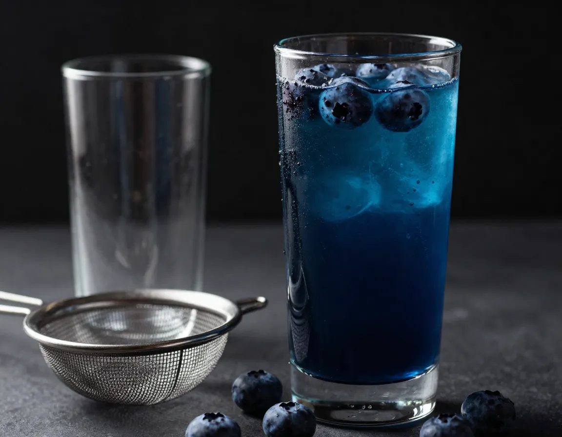 Blue berry long island fusion muddled blueberries