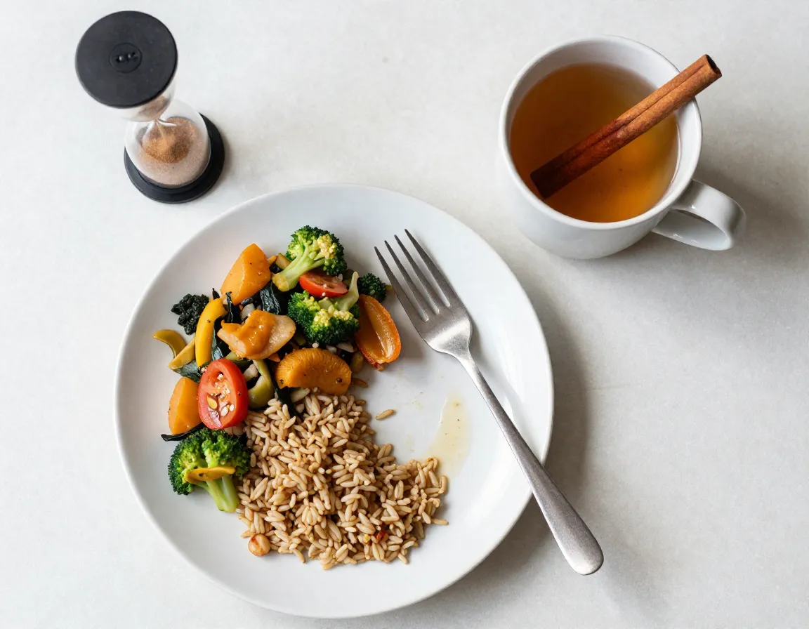 Post meal blood sugar spike control cinnamon tea with food