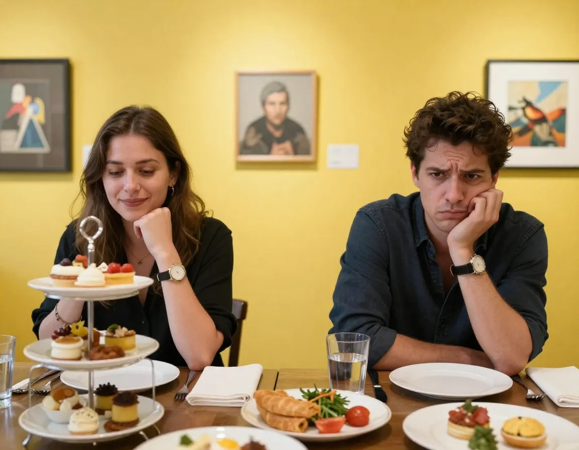 Customer reception mixed reviews artistic ambiance food quality portion sizes