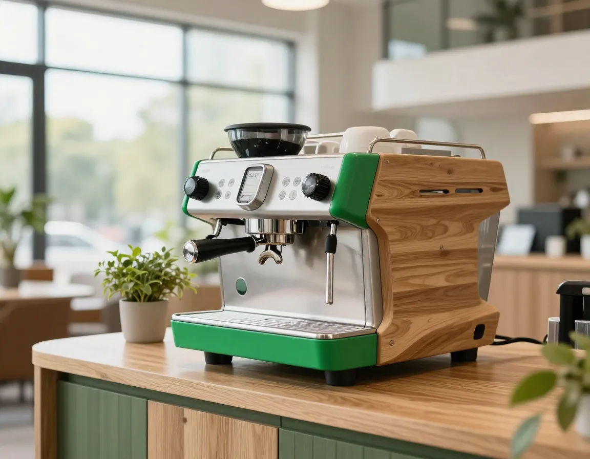 Faema e71e sustainable eco friendly commercial espresso machine