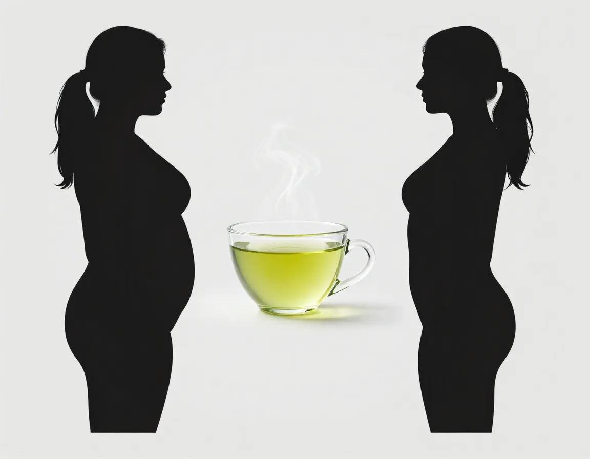 Weight management fat loss support green tea extract reducing abdominal fat