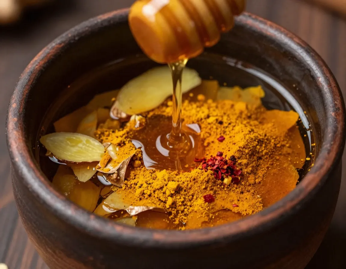 Dr axes therapeutic ginger tea with cayenne and honey