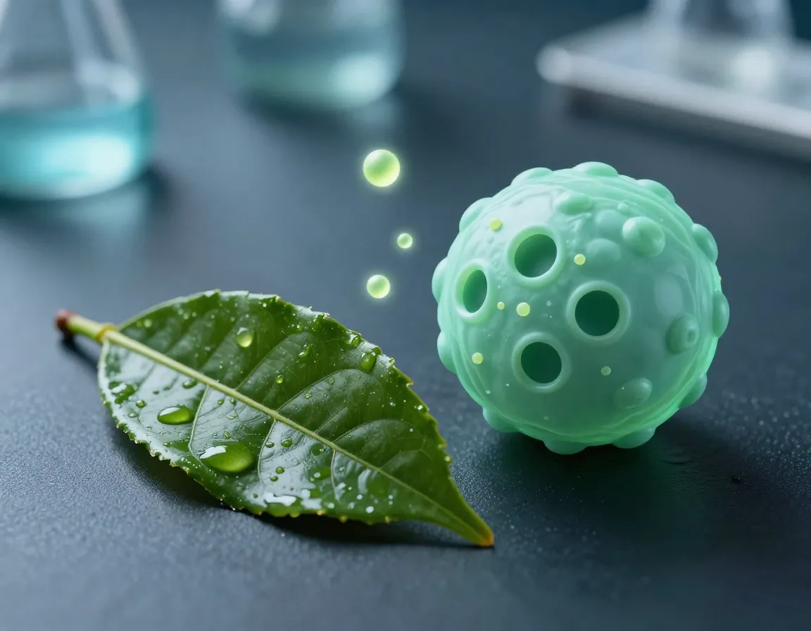 Improves insulin sensitivity green tea leaf and healthy cell model