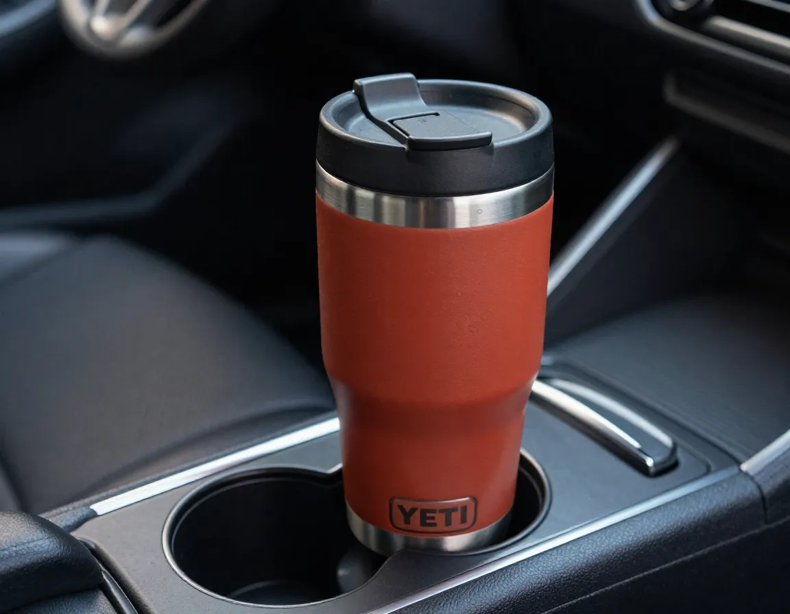 Oversized twenty four ounce mug not fitting car holder