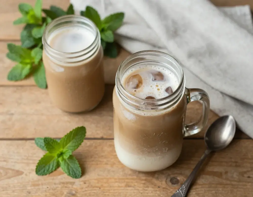 Vintage mason jar rustic charm glass coffee cups